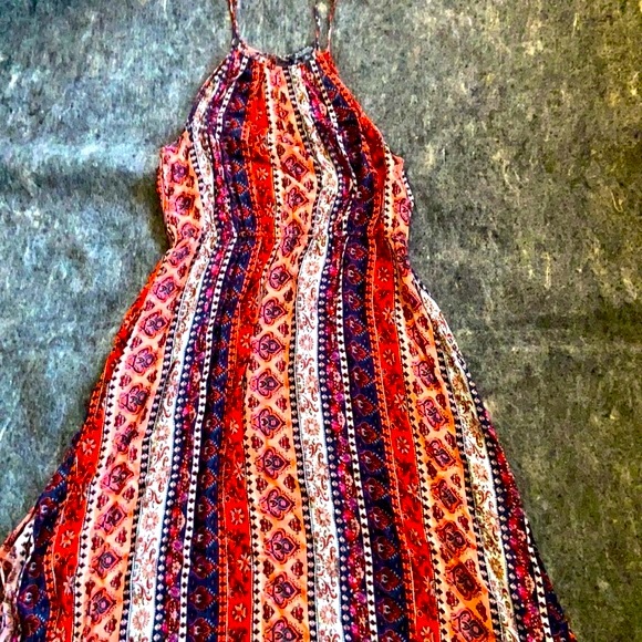 Colorful and Relaxed Bohemian Summer Dress - Picture 1 of 4